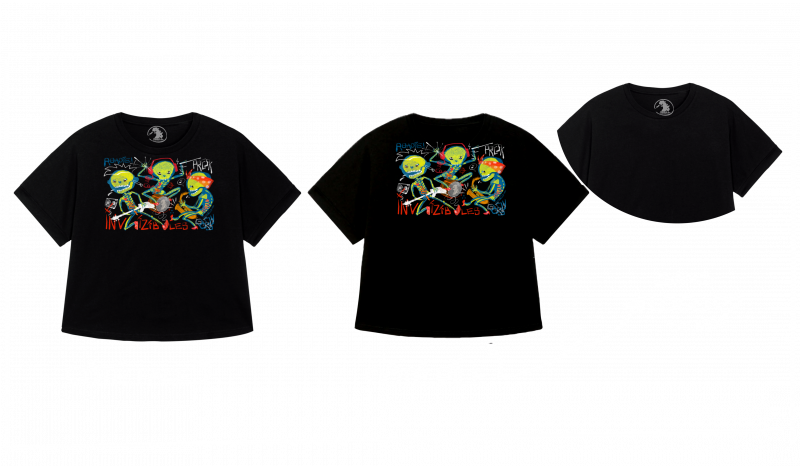 T-shirt Collider Les Invisibles Zik