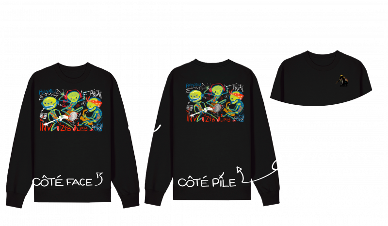 Sweat Changer Les Invisibles Zik