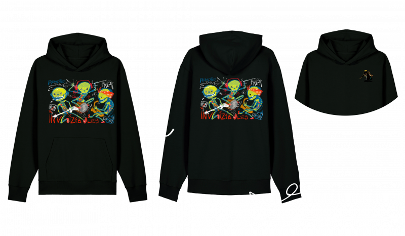 Sweat Mini Cruiser Les Invisibles Zik