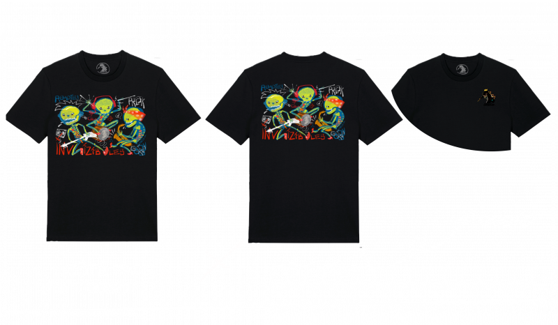T-shirt Créator Les Invisibles Zik